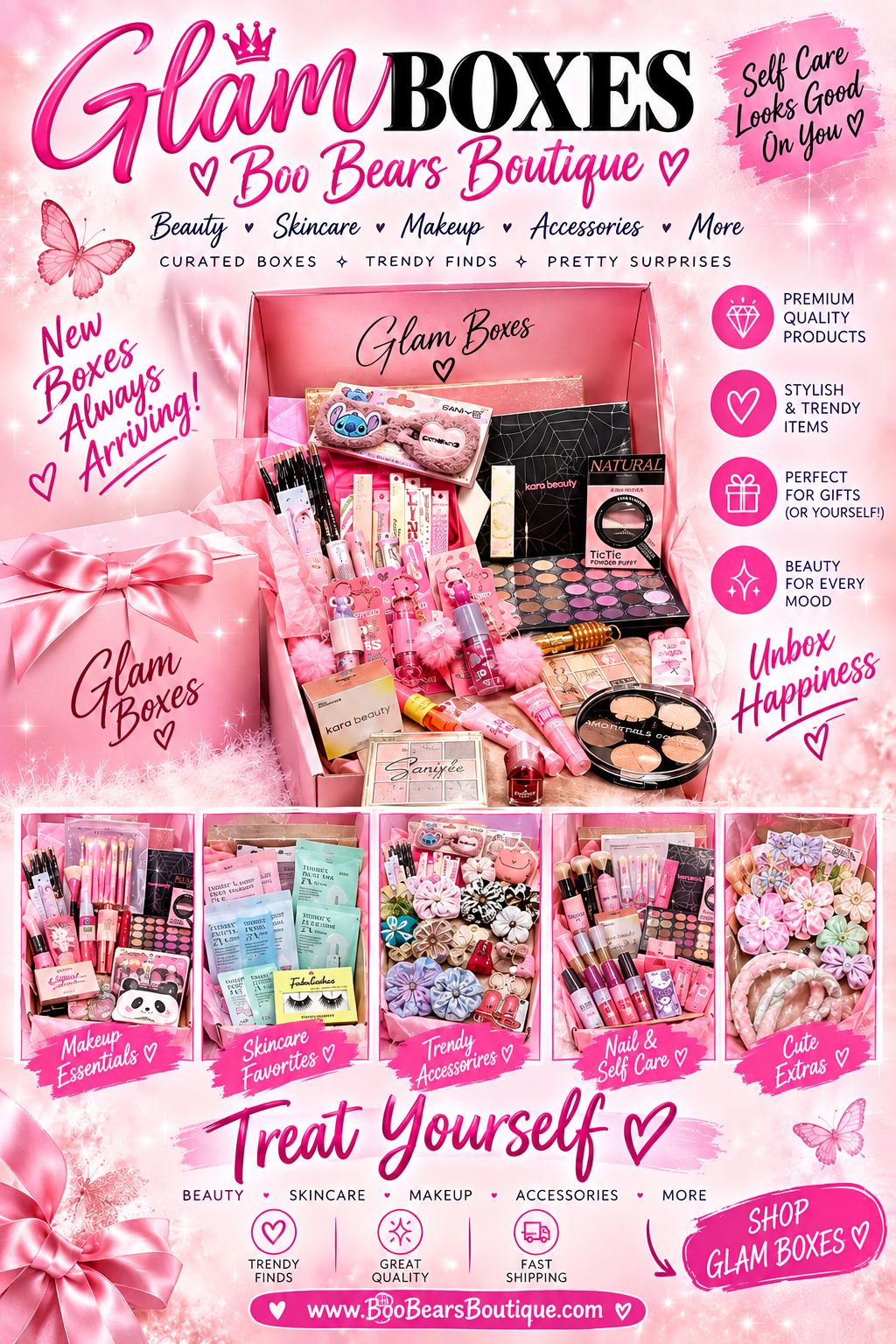 🎀 Custom Glam Box — Build Your Own